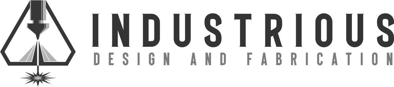 Industrious Design and Fabrication logo black